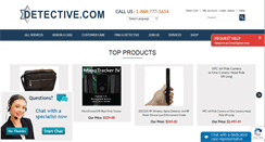 Desktop Screenshot of detective.com